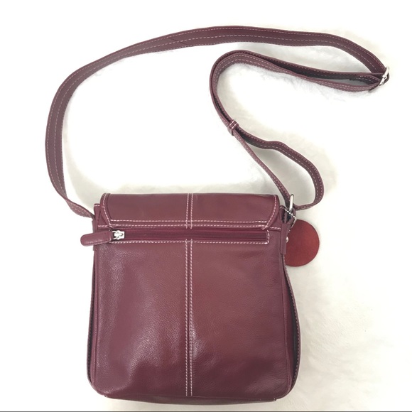 Picard German Leather Crossbody Bag Red - Picture 2 of 8